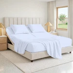 32" King 1000TC Egyptian Cotton Flex Head Sheet Set For Adjustable Beds - Light. Fixed Price $140.99.