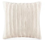 Madison Park Duke 20" Square Faux-fur Decorative Pillow Natural. Fixed Price $29.99.