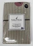 Nautica Aspen Ridge Striped Set Of 2 King Pillowcases 100% Cotton. Fixed Price $27.00.
