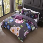Bebejan Elegant Blossoms 100% Cotton Sateen 5 Piece Reversible Comforter Set. Fixed Price $139.99.