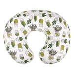 Alvababy Nursing Pillow Slipcover Soft And Comfortable Feathers Design .... Fixed Price $14.59.