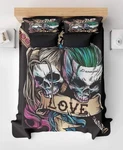 Cartoon Gift Idea Harley Quinn Cover Bed Set (4PCS). Fixed Price $79.99.