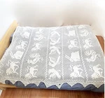 Vtg Hand Crocheted Cream White Granny Cottage Sofa/bed Throw 87"X 77" Full/queen. Fixed Price $99.99.