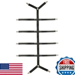 Auivguiv Bed Sheet Straps Adjustable Crisscross Clips Suspenders To Keep. Fixed Price $22.51.