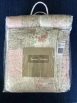 American Traditions Quilt Mini Set King Size Edens Garden 100% Cotton Nwt. Fixed Price $89.00.