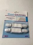 Evri Sheet Grippers White 4 Pieces "new". Fixed Price $9.99.