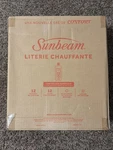 Sunbeam Electric Royal Posh Velvet Heated Blanket, Settings, 12-HOUR. Fixed Price $79.99.