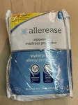 Allerease Waterproof Allergy Protection Zippered Mattress Protector Queen Size. Fixed Price $17.50.