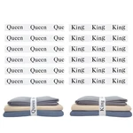 12 Pieces Bed Sheet Organizer Bands, Closet Organization Straps, Linen .... Fixed Price $22.39.