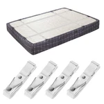 Beskyoo Bed Sheet Holder Straps- Adjustable Fitted Clips King, White. Fixed Price $21.19.