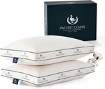 Bed Pillows Goose Feather Down King Size Set Of 2 100% Organic Cotton Pacific. Fixed Price $134.99.