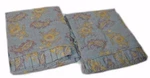 2 Nostalgia Home Dylan Floral Paisley Euro Shams New Blue Yellow Pink. Fixed Price $31.99.