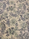 Nicole Miller Queen Size Quilt 3PC Set 2 Shams Blue & White Floral Summer!. Fixed Price $49.95.