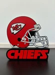 Kansas City Chiefs Nfl Helmet Desk Display 9" Wide. Fixed Price $28.99.