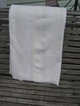 #R89 Vtg Handmade Blanket Throws Rag Woven Catalogne Jersey & Cotton 72" X 80". Fixed Price $169.00.