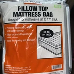 Pillow Top Full Mattress Bag Moving & Storage Cover For Box Spr.... Fixed Price $14.86.