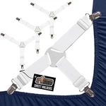 Gorilla Grip Patent Pending Bed Sheet Holders, Adjustable Elastic Fasteners With. Fixed Price $19.83.