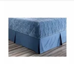 Surya Griffin Twin Bed Skirt Marine Blue Nwop. Fixed Price $29.99.