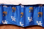 College Covers Everything Comfy Kentucky Wildcats Dust Ruffle Bed Skirt, Queen. Fixed Price $44.87.