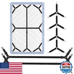 Wanheart Bed Sheet Straps Adjustable 6 Pack Triangle Corner Holders Elastic. Fixed Price $10.73.
