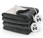 Sunbeam Royal Luxe Sherpa Night Fog Heated Blanket - King Size New Free Ship. Fixed Price $112.88.