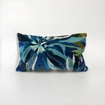 Iosis Paris Velvet Linen Down Decorative Pillow Multicolored Rectangle Lumbar. Fixed Price $50.00.