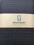 New Kelly Wearstler King Size Coverlet Rhapsody Drawn Black Cotton Blanket. Fixed Price $249.99.