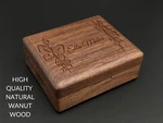 Personalized Wooden Jewelry Box Custom Bridesmaid Gift Wedding Case. Fixed Price $19.99.