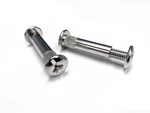 M6 Cabinet Closet Joint Connector Bolt & Cap Nut Cot Bed Panel (100 Pack). Fixed Price $39.99.