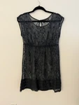 Heritage 1981 Laced Navy Blue Cover Up Beach Dress Small. Fixed Price $20.00.