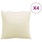 Pillow Outdoor Patio Decorative Throw Seat Cushion 4 Pcs Fabric Vidaxl. Fixed Price $61.99.