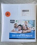 Utopia Bedding Premium Waterproof Terry Mattress Protector King Size White New. Fixed Price $16.99.