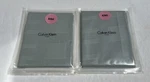 $285 Calvin Klein Art Deco Corsica Aqua King Sham Blue Green Grey Japanese New. Fixed Price $179.00.