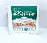 Lock-up Box Spring Total Encasement Cover Zippered Protector Bed Bug Protection. Fixed Price $17.95.