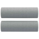 Cylindrical Fabric Throw Pillows Set - Various Colors Vidaxl. Fixed Price $33.99.
