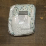 Madison Park 4PC Tulia Seersucker Coverlet Set Aqua Blue Multi Full / Queen. Fixed Price $24.70.