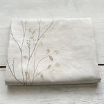 1 Rare Calvin Klein Home Briar King Pillow Sham Eggshell Branch Leaves Tan Green. Fixed Price $85.00.