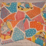Vintage 1970S Raggedy Ann & Andy Twin Sheet Set Bobbs-merrill Fitted Flat P Case. Fixed Price $31.19.