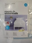 Room Essentials Dorm Bed 5-PIECE Set White With Blue Accent Twin Xl. Fixed Price $24.99.