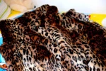 5' 6' Luxurious Leopard Stripe Throw Blankets Faux Fur Accent Decors Soft. Fixed Price $179.00.