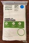 Room Essentials New Queen Size Zippered Up 12" Deep Mattress Protector Vinyl. Fixed Price $15.90.