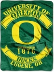 Oregon Ducks Plush 60" By 80" Twin Size Northwest Raschel Blanket - Ncaa. Fixed Price $25.45.