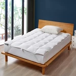 Serta White Goose Feather Down Bed Mattress Topper Size - Full,. Fixed Price $82.52.