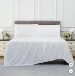Kirkland Signature 680 Tc 6-PIECE Bright White Sheet Set King Size Repackaged. Fixed Price $74.99.