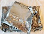 Set Of 2 Chic Home Design Ruffle Floral 1 Standard Pillow Sham Euro. Fixed Price $14.00.