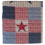 Virah Bella Mountain Cabin Americana Star Full Queen Quilt & Shams, 3 Piece Set. Fixed Price $88.88.