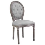Hawthorne Collections Tufted Dining Side Chair Light Gray. Fixed Price $216.08.