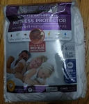 Sleep Safe Premium King Mattress Protector White - Read. Fixed Price $35.00.