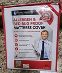 National Allergy Allergen & Bed Bug Proof Full Mattress Cover 54 X75 Inch. Fixed Price $30.22.