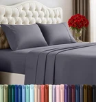 Utopia Bedding Queen Size Set 4 Piece Sheets, Soft And Breathable Mi. Fixed Price $23.95.